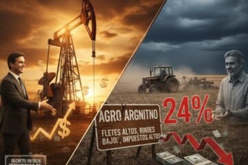 Doble vara: Milei baja retenciones al petróleo pero mantiene el castigo al campo