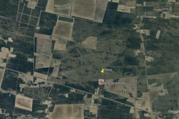 Vista satelital de campo mixto de 410 hectáreas en San Luis - Mercado Campo Clasificados Rurales