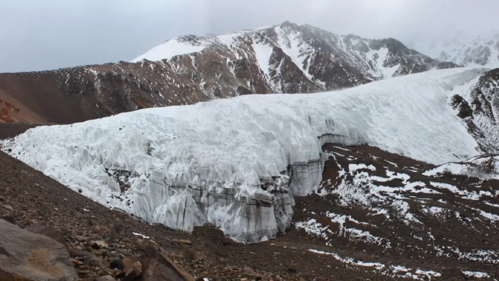 Glaciar en Tunuyan Mendoza