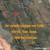 VENDO CAMPO EN SAN JUAN