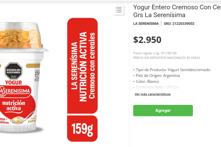 La vergüenza nacional: un pote de yogur de 159 cm3 vale más que un litro de nafta premium