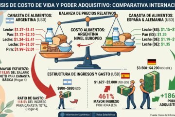 La brecha que aprieta: en Cuyo, los alimentos ya cuestan como en Europa pero los sueldos siguen en otra liga