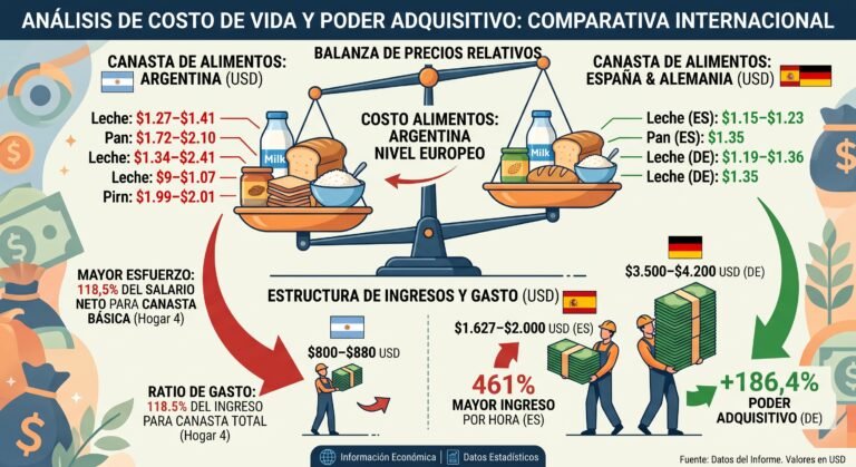 La brecha que aprieta: en Cuyo, los alimentos ya cuestan como en Europa pero los sueldos siguen en otra liga
