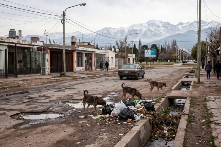 Mendoza, la “Suiza argentina” que se cae a pedazos